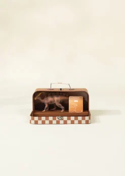 Coco Village Parasaurolophus Dinosaur in a Collectible Box