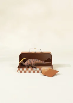 Coco Village Parasaurolophus Dinosaur in a Collectible Box