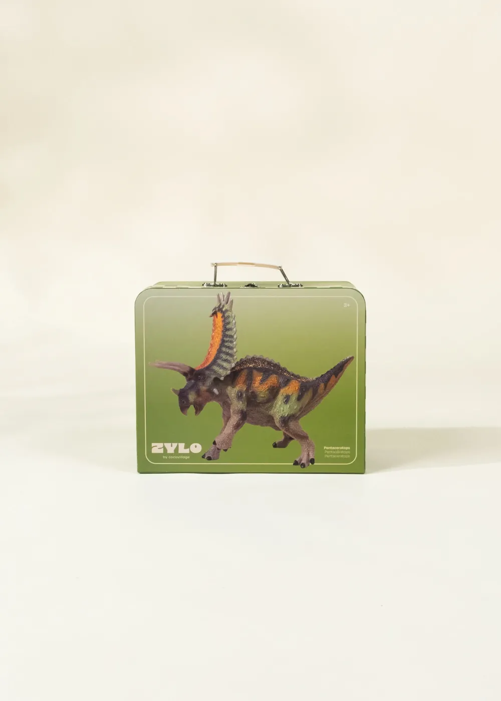 Coco Village Pentaceratops Dinosaur in a Collectible Box
