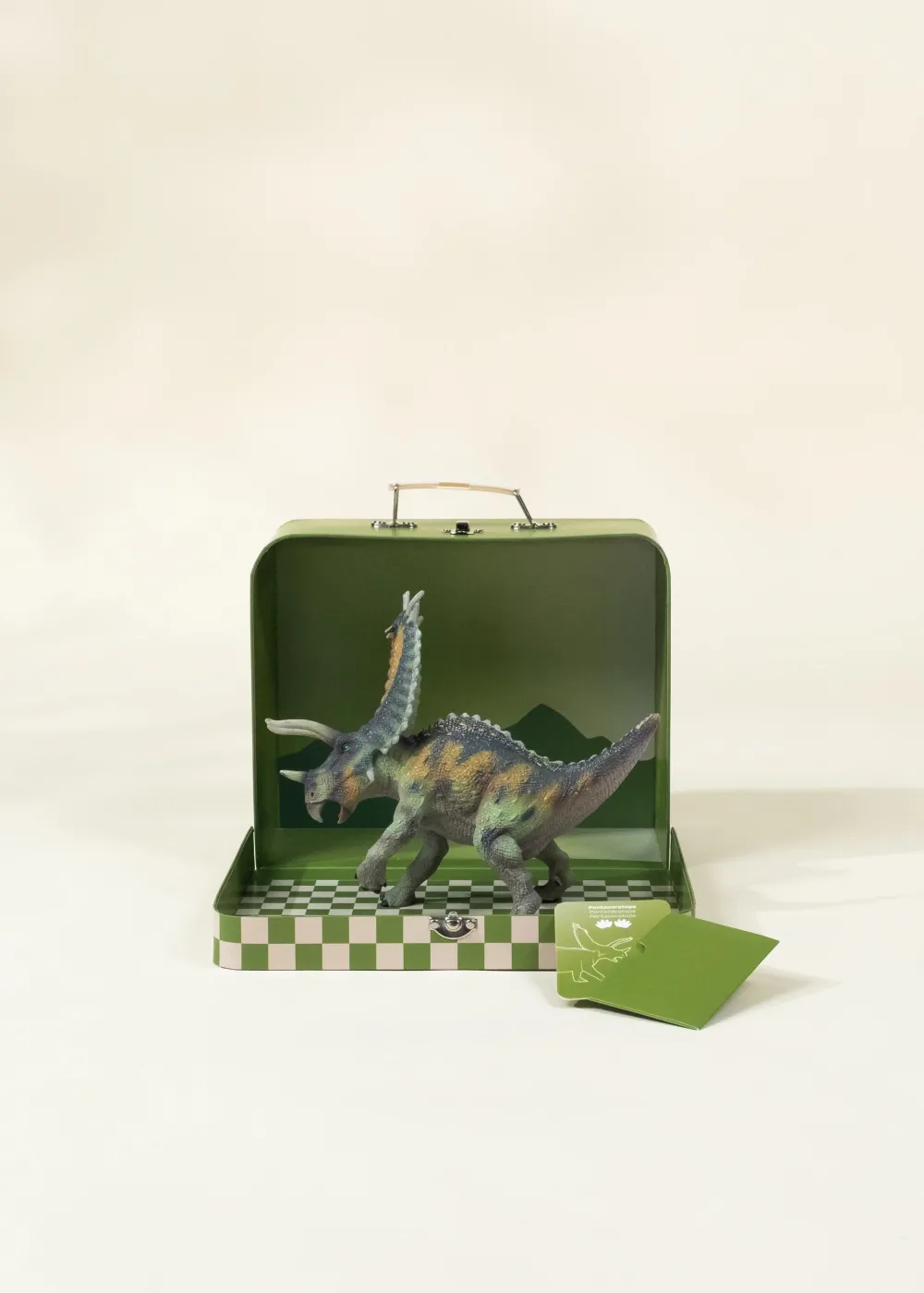 Coco Village Pentaceratops Dinosaur in a Collectible Box