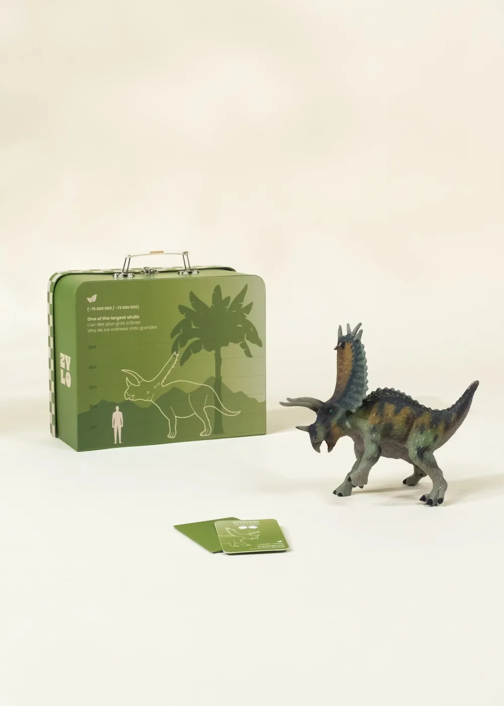 Coco Village Pentaceratops Dinosaur in a Collectible Box