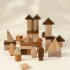 Coco Village Premium Wooden Construction Blocks Set - 56pcs