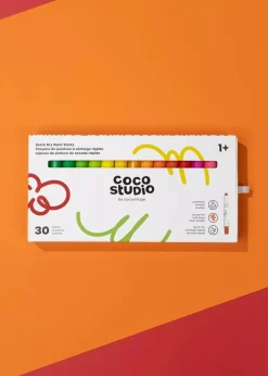 Coco Village Quick Dry Paint Sticks Set - 30 colors