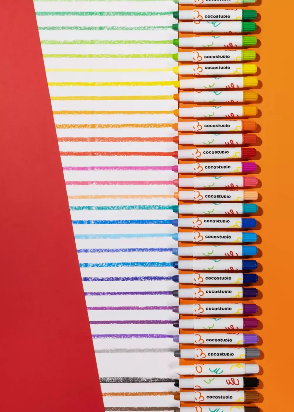 Coco Village Quick Dry Paint Sticks Set - 30 colors