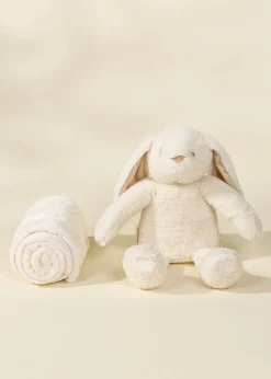 Coco Village Rabbit Plush Toy Snuggling Blanket