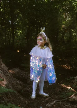 Coco Village Sequins Cape & Crown Costume