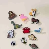 Coco Village Set of 12 Animal Charms Pin