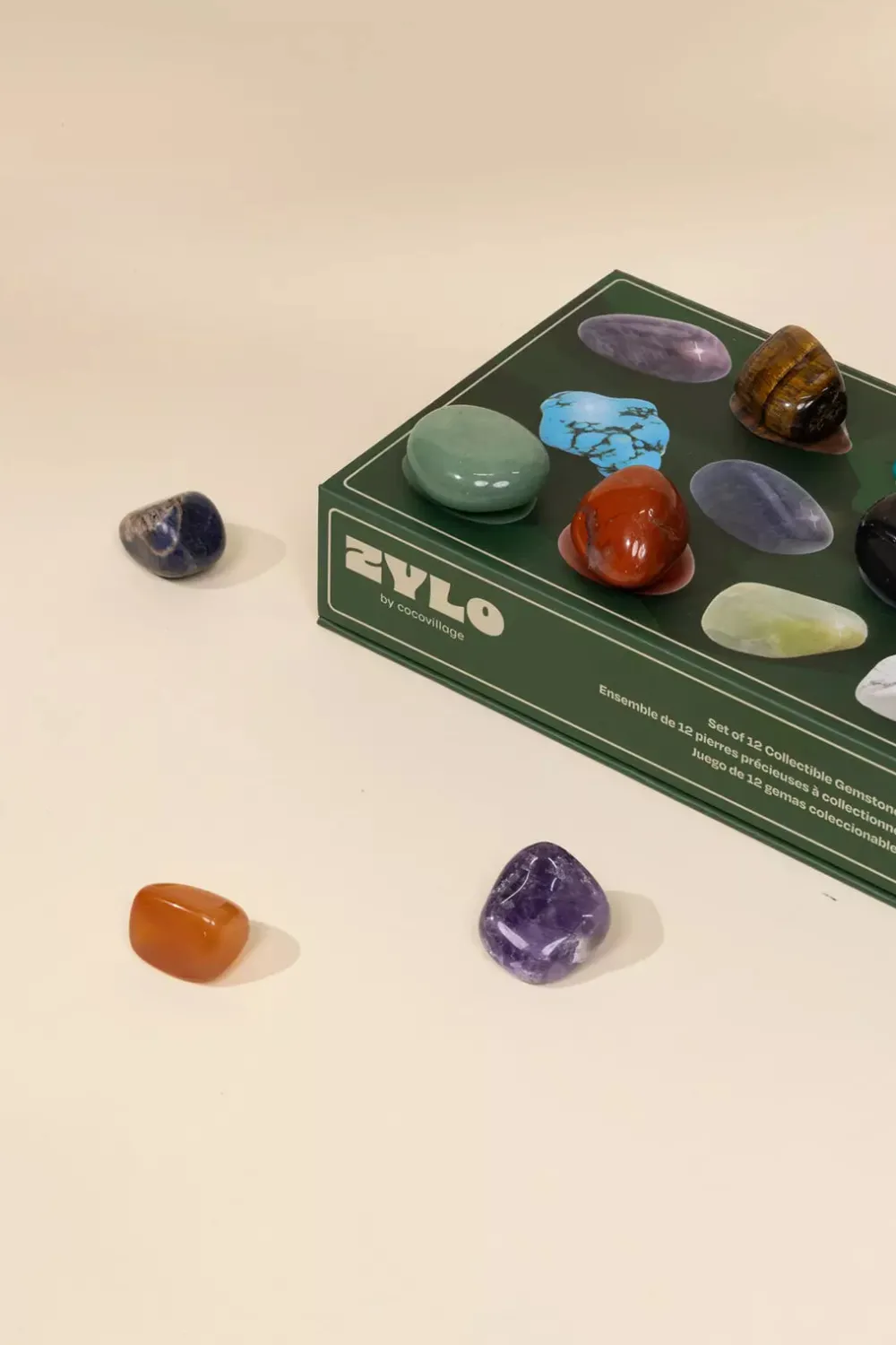 Coco Village Set of 12 collectible Gemstones
