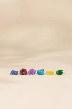 Coco Village Set of 6 collectible Minerals - Geodes & Points