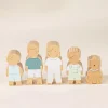 Coco Village Set of 5 Family Wooden Doll House Characters