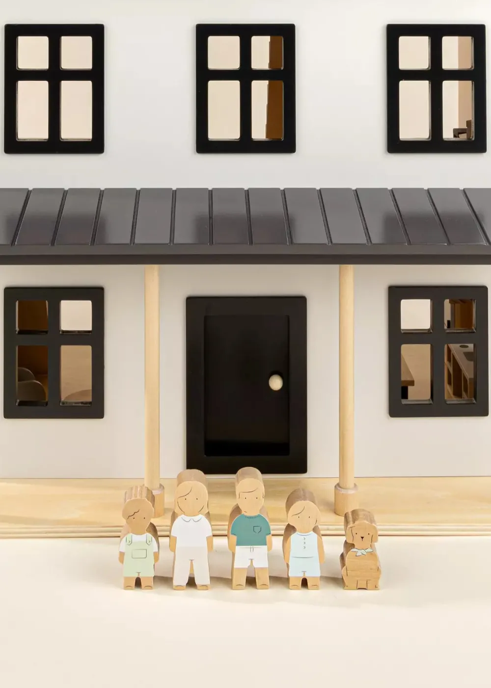 Coco Village Set of 5 Family Wooden Doll House Characters