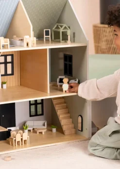Coco Village Set of 5 Family Wooden Doll House Characters
