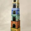 Coco Village Set of 6 Oversized Stacking Boxes - The Buildings
