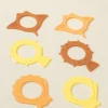 Coco Village Set of 6 Silicone Diving Rings Pool Toys