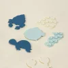Coco Village Set of 6 Silicone Mini Bath Suction Toys