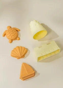Coco Village Set of 5 Silicone Sand Moulds For The Beach