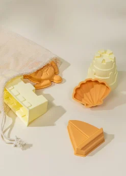 Coco Village Set of 5 Silicone Sand Moulds For The Beach