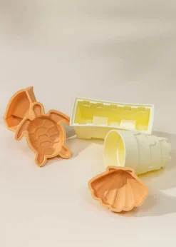 Coco Village Set of 5 Silicone Sand Moulds For The Beach