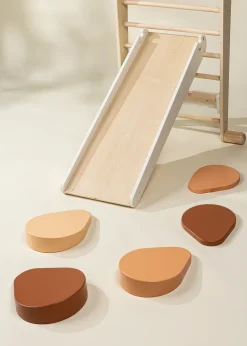 Coco Village Set of 6 Wooden Balance Stepping Stones