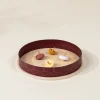 Coco Village Set of 4 Wooden Spinning Tops with Arena