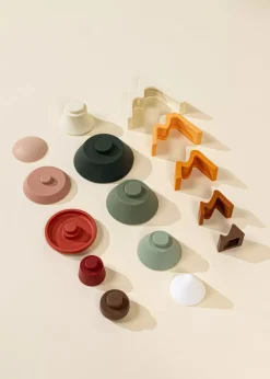 Coco Village Silicone Stackable Forest Set (15 pcs)