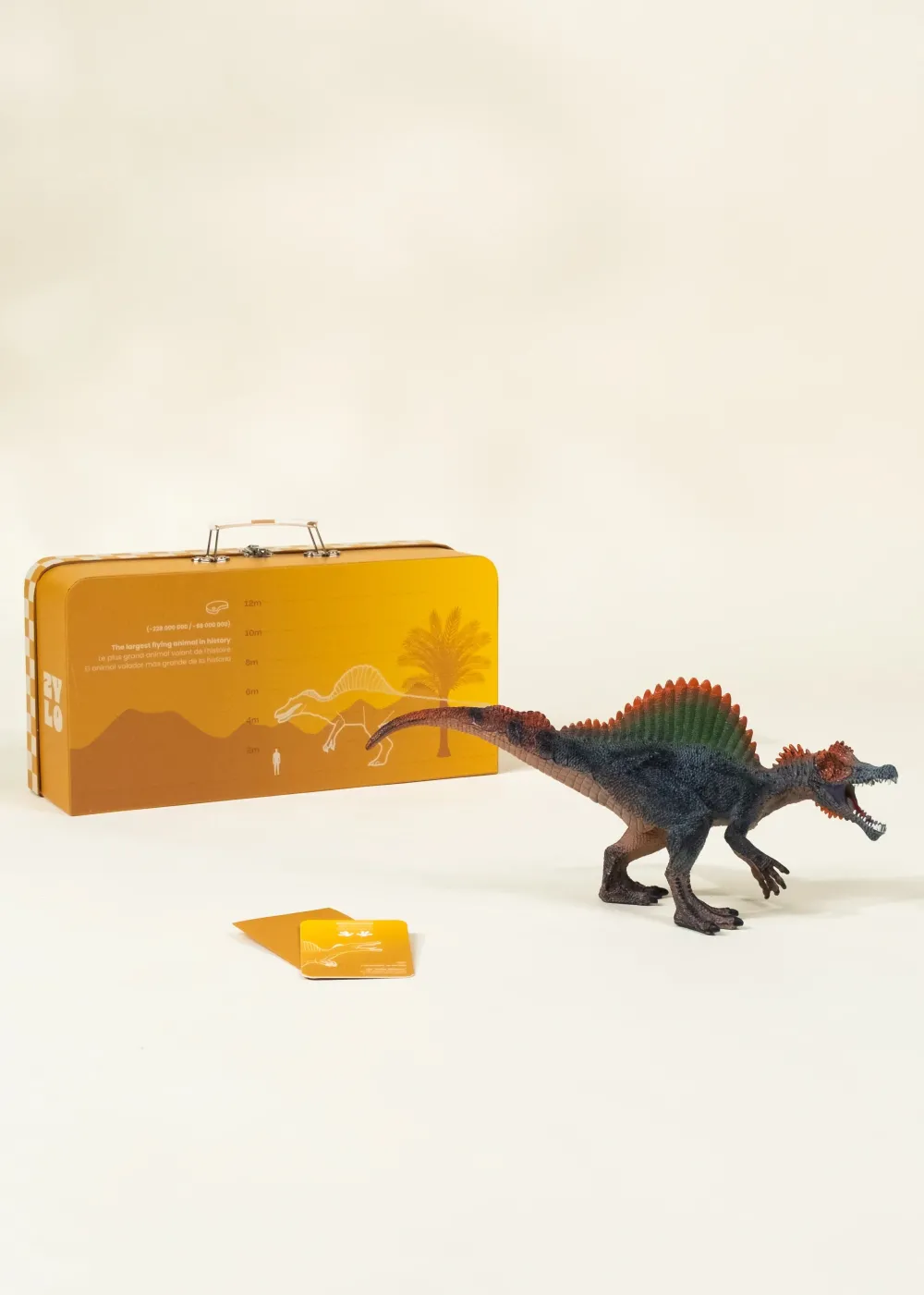 Coco Village Spinosaurus Dinosaur in a Collectible Box
