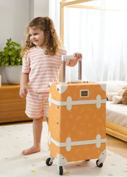 Coco Village Vegan Leather Carry-On Suitcase - Nature