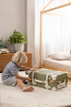 Coco Village Vegan Leather Carry-On Suitcase - Travel