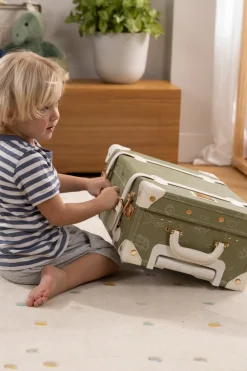 Coco Village Vegan Leather Carry-On Suitcase - Travel