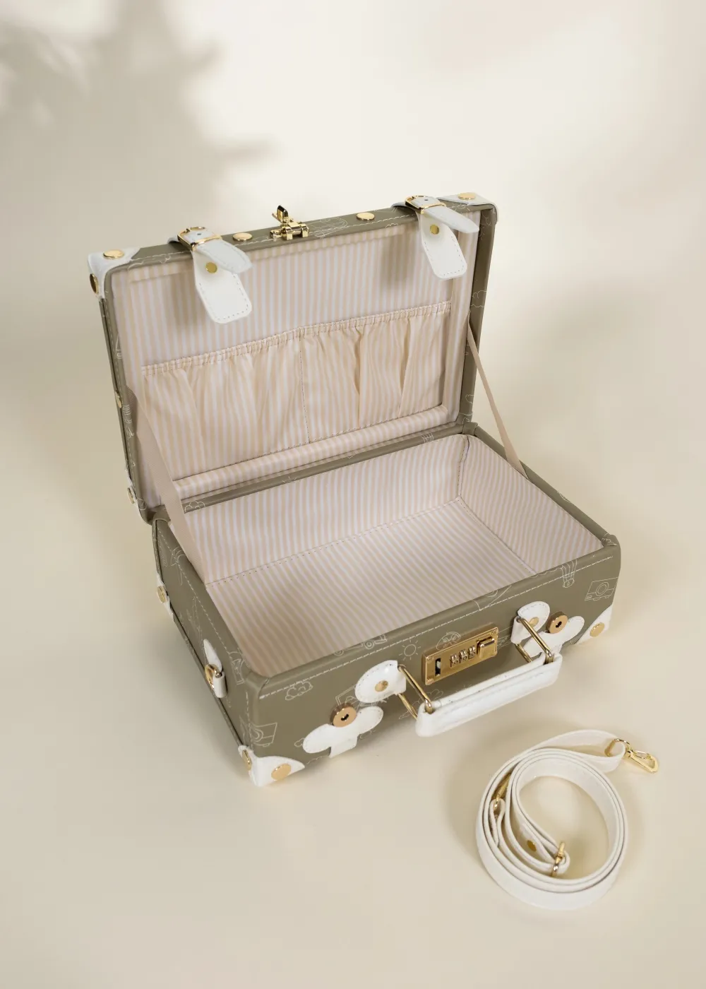 Coco Village Vegan Leather Carry-On Suitcase - Travel