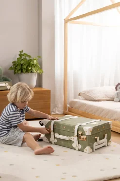 Coco Village Vegan Leather Carry-On Suitcase - Travel