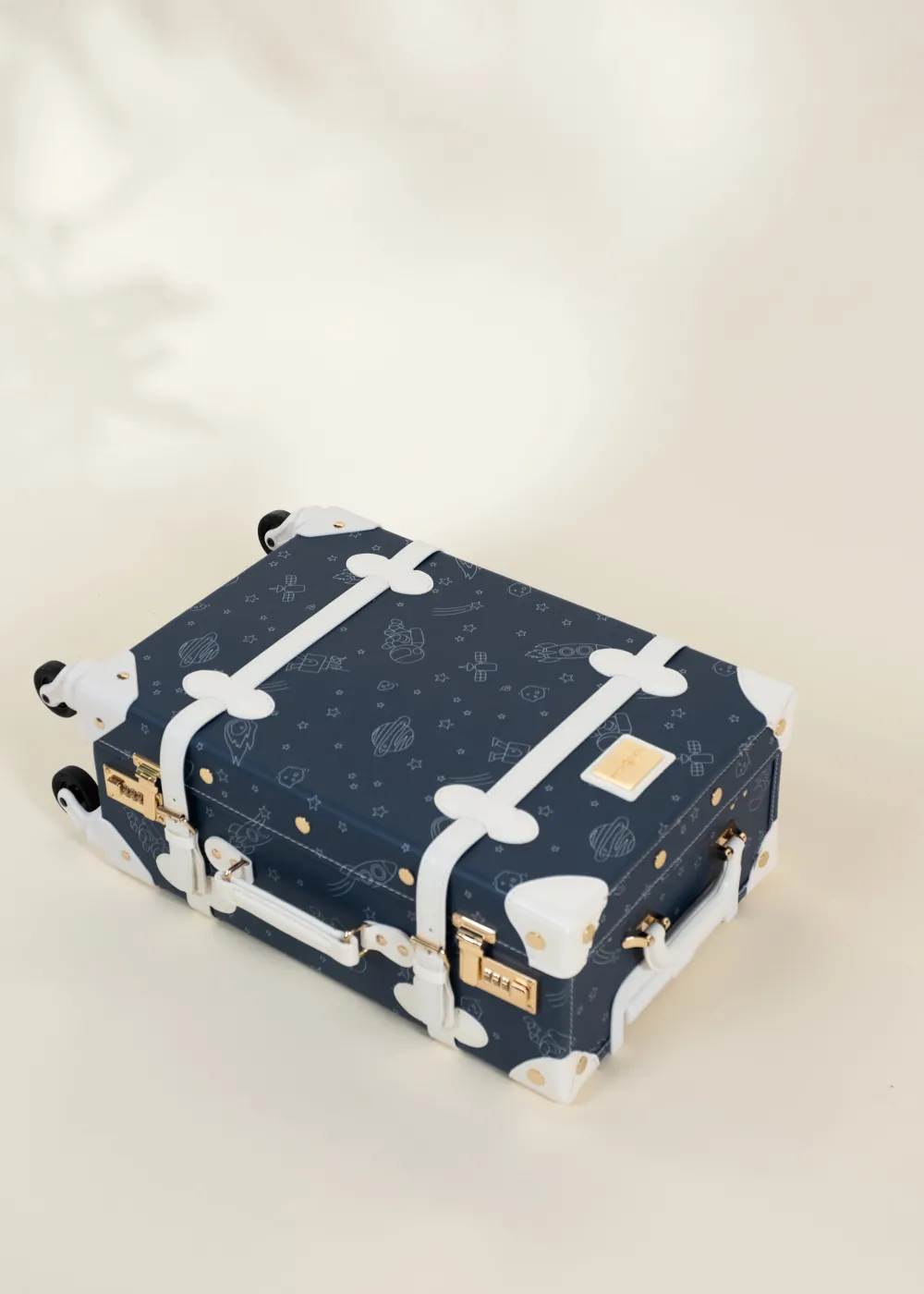 Coco Village Vegan Leather Carry-On Suitcase - Space