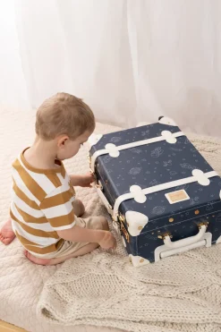 Coco Village Vegan Leather Carry-On Suitcase - Space