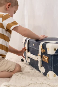 Coco Village Vegan Leather Carry-On Suitcase - Space