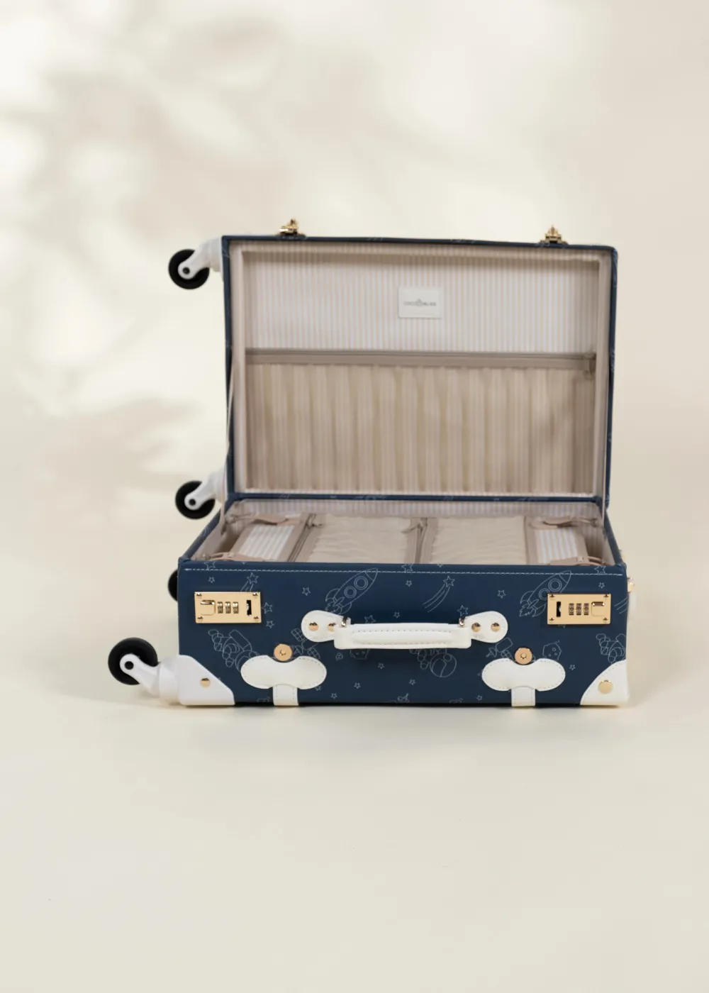 Coco Village Vegan Leather Carry-On Suitcase - Space