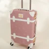 Coco Village Vegan Leather Carry-On Suitcase - Ballerina