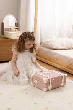 Coco Village Vegan Leather Play Suitcase - Ballerina