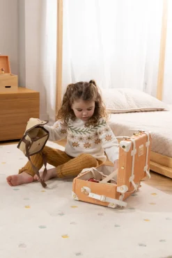 Coco Village Vegan Leather Play Suitcase - Nature