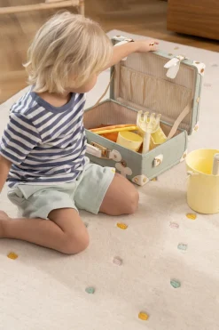 Coco Village Vegan Leather Play Suitcase - Ocean