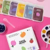 Coco Village Vegetable Powder Based Paint Set - 6 Colors