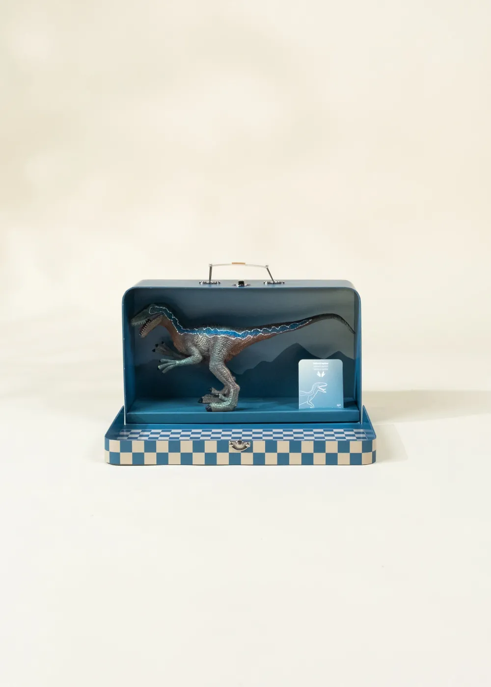 Coco Village Velociraptor Dinosaur in a Collectible Box