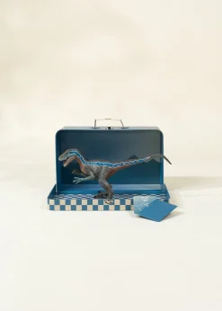 Coco Village Velociraptor Dinosaur in a Collectible Box