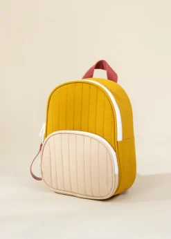 Coco Village Washable Nylon Small Backpack  - Golden Hour