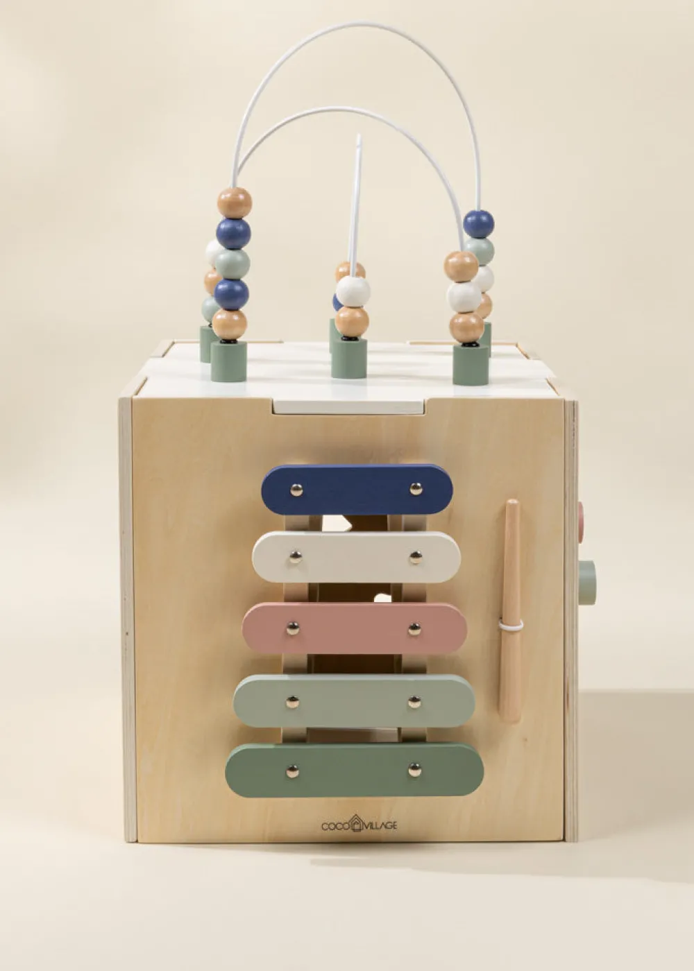 Coco Village Wooden Activity Cube