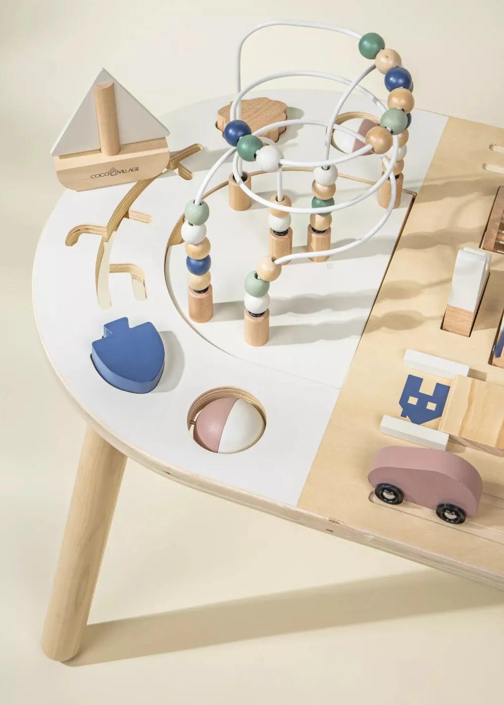 Coco Village Wooden Activity Table