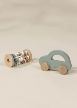 Coco Village Wooden Baby Toy Gifting Set Abacus & Car