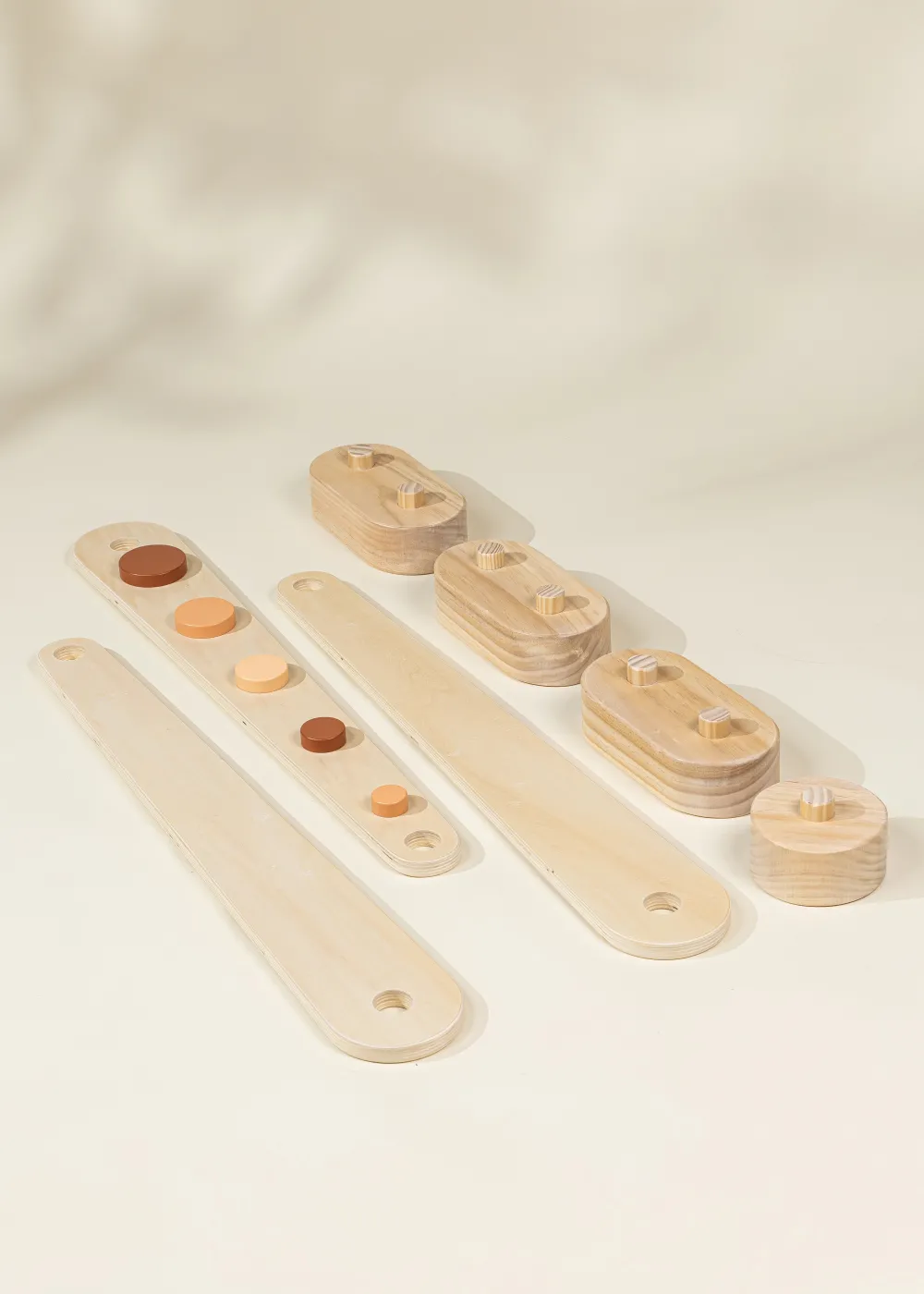 Coco Village Wooden Balance Beams Set - Dots