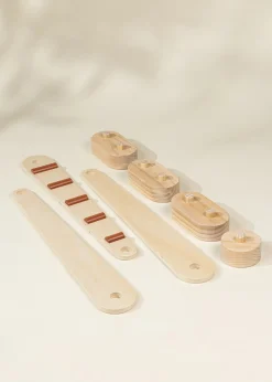 Coco Village Wooden Balance Beams Set - Stripes