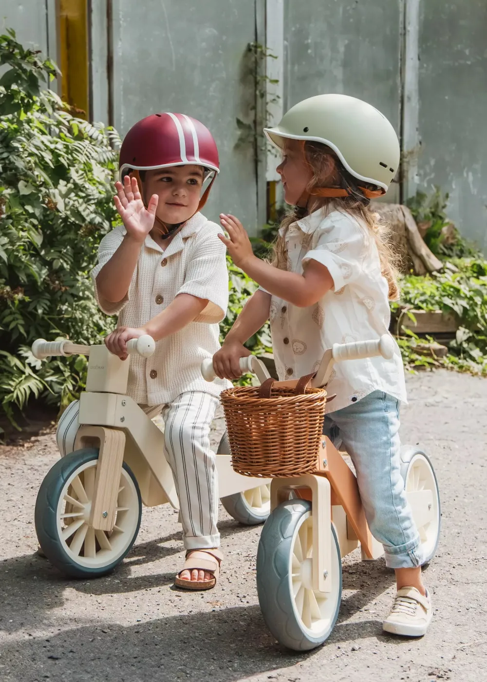 Coco Village Wooden Balance Bike 3-in-1 - Foam