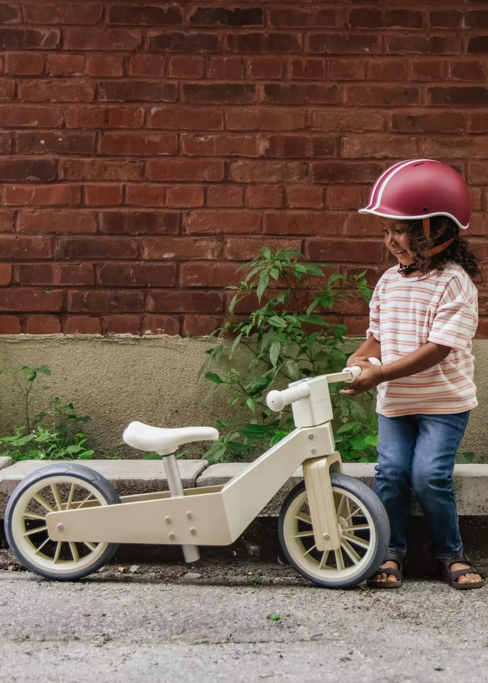 Coco Village Wooden Balance Bike 3-in-1 - Foam